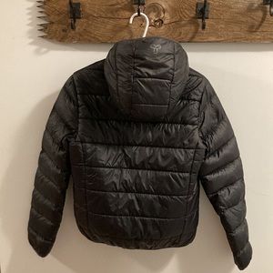 TNA Goose filled Black Winter Puffer Jacket - Size M